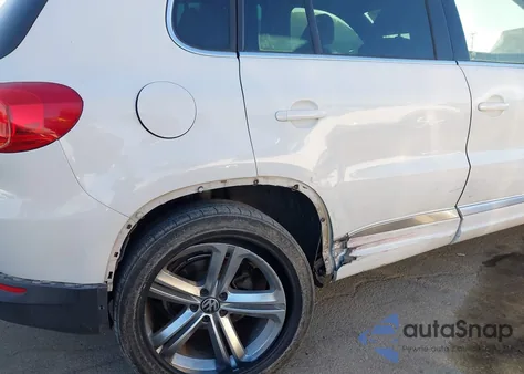 2014 Volkswagen Tiguan R-Line from USA, damaged, VIN WVGBV3AX9EW011599